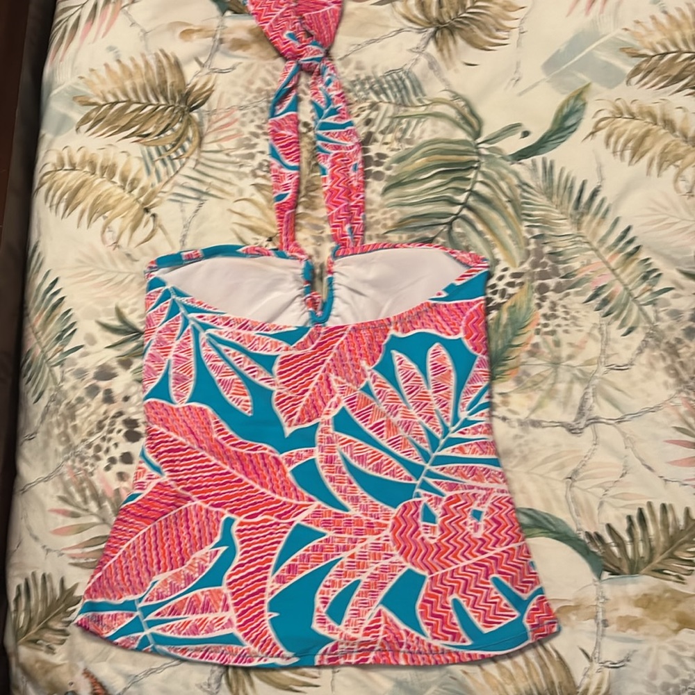 Size 10 Leilani halter swim top - Picture 2 of 3